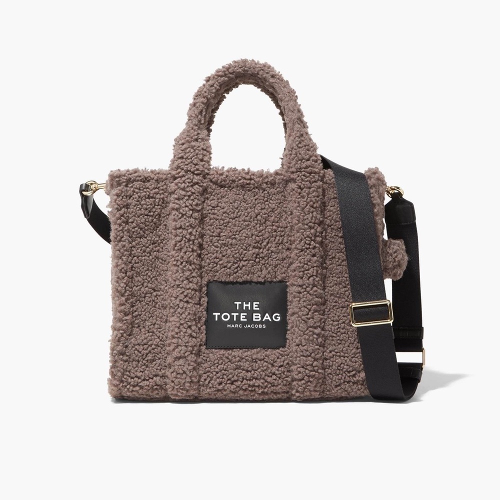 Marc Jacobs teddy tote bag Grey medium new with tags